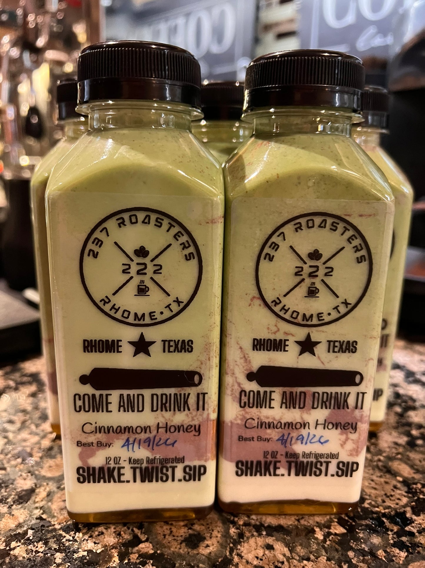 Honey Haze Matcha Latte