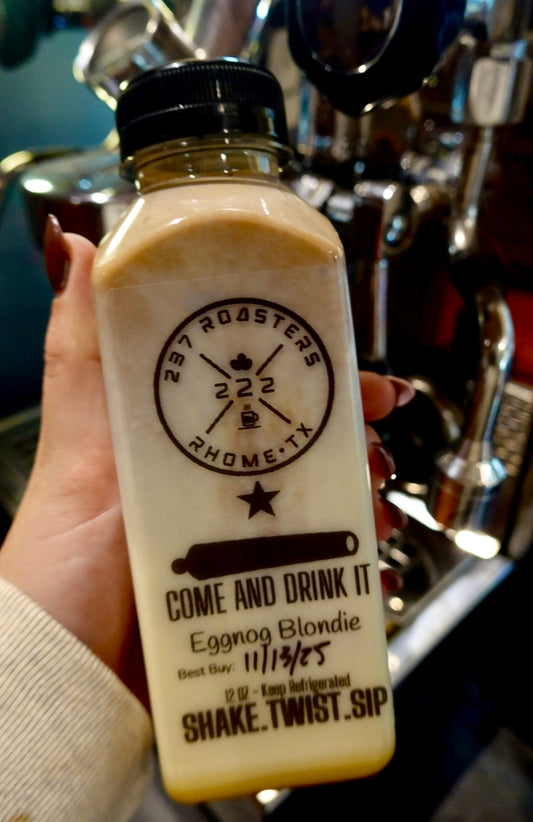 Eggnog Blondie Latte