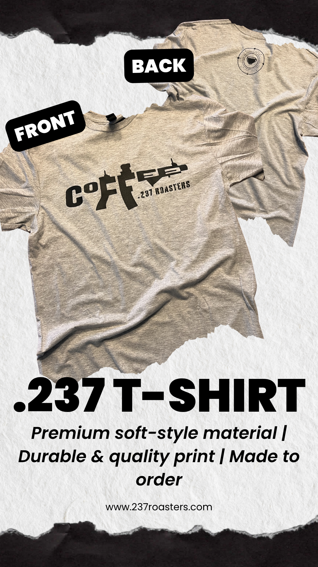 .237 COFFEE Logo T-Shirt